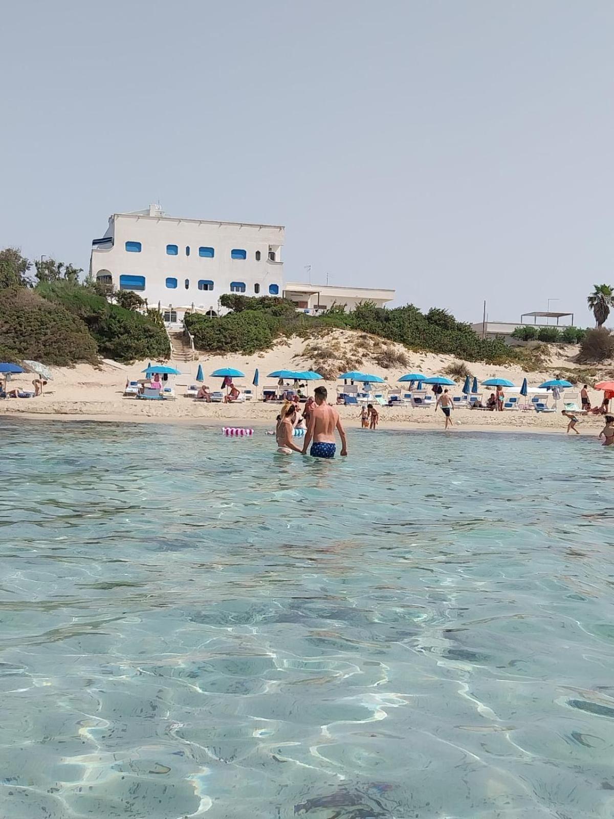 Hotel Caraibisiaco Sul Mare San Pietro in Bevagna Bagian luar foto