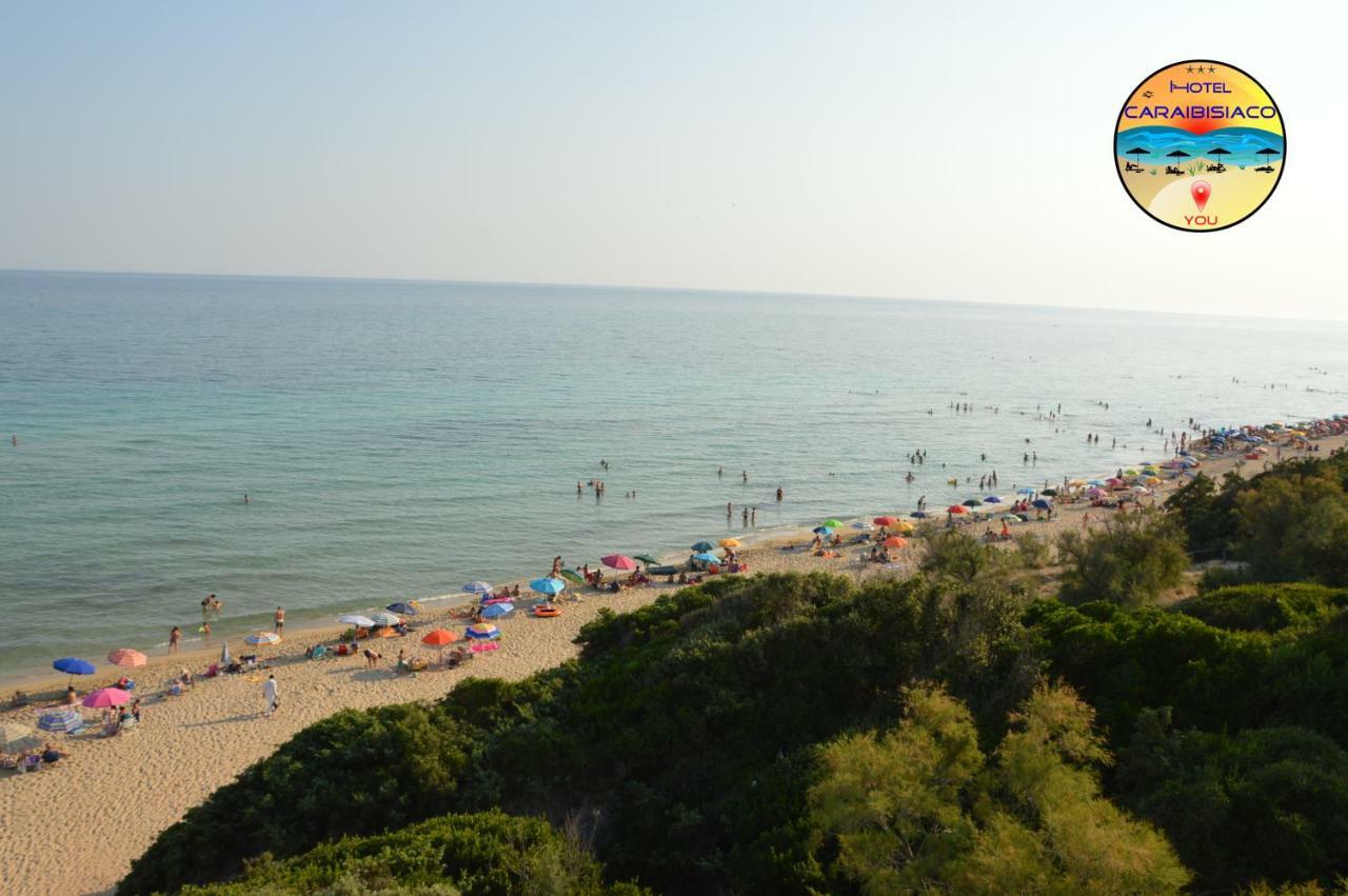 Hotel Caraibisiaco Sul Mare San Pietro in Bevagna Bagian luar foto